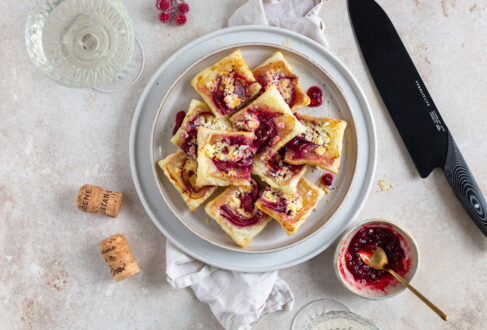 Blätterteig Canapes Rezept Blätterteig Canapes Rezept